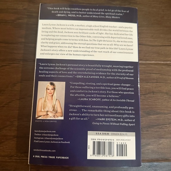 Book - “The Light Between Us” - Laura Lynne Jackson - Picture 3 of 3